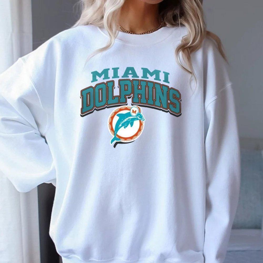 Miami Dolphins Football Graphic Design Team Fan Unisex Sweatshirt